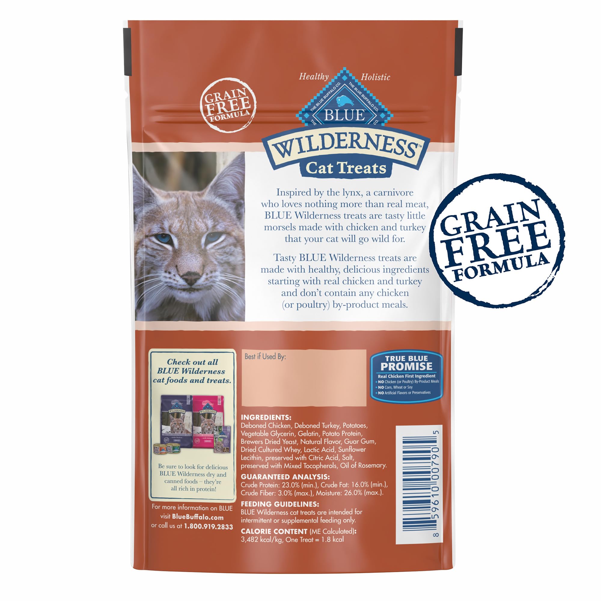 Blue Buffalo, pollo real como primer ingrediente, recompensa sabrosa para entrenamiento