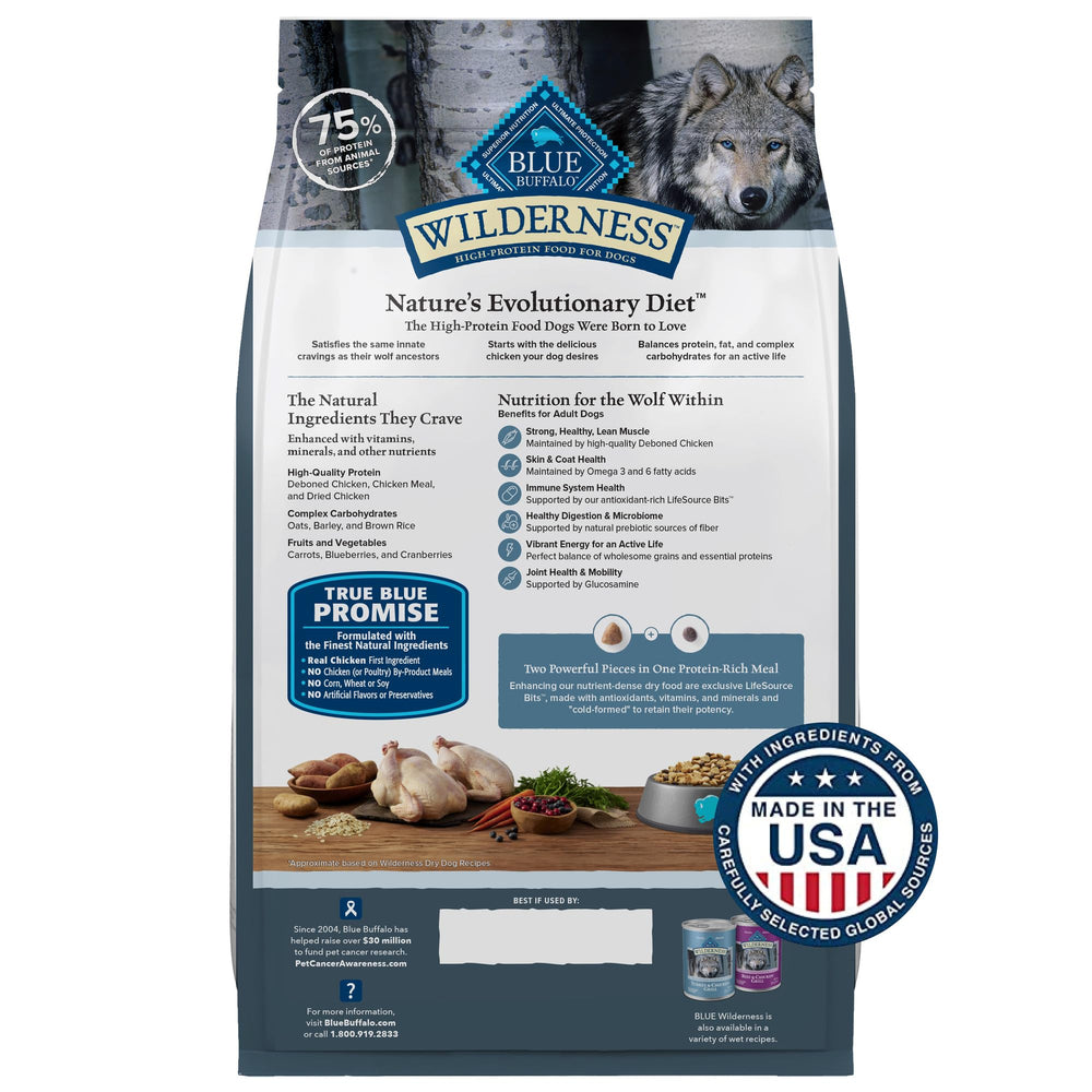 Blue Buffalo Wilderness ofrece sabor y nutrición para perros exigentes