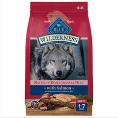 Blue Buffalo Wilderness con salmón real primer ingrediente para el paladar natural