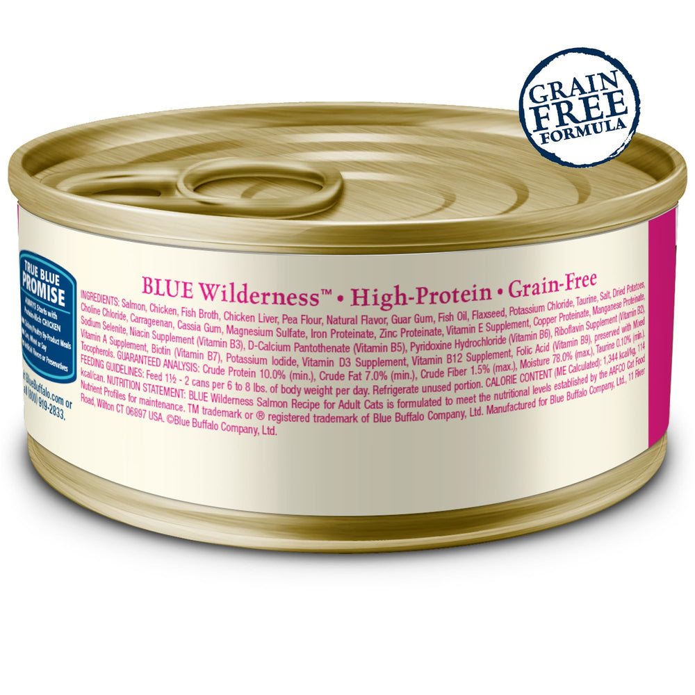 Blue Buffalo Wilderness textura paté suave para gatos adultos