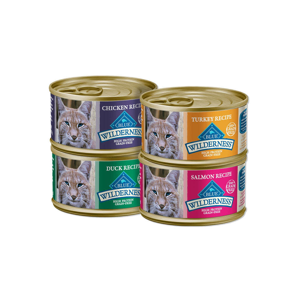 Blue Buffalo Wilderness paté suave: textura agradable y fácil de comer para gatos adultos.