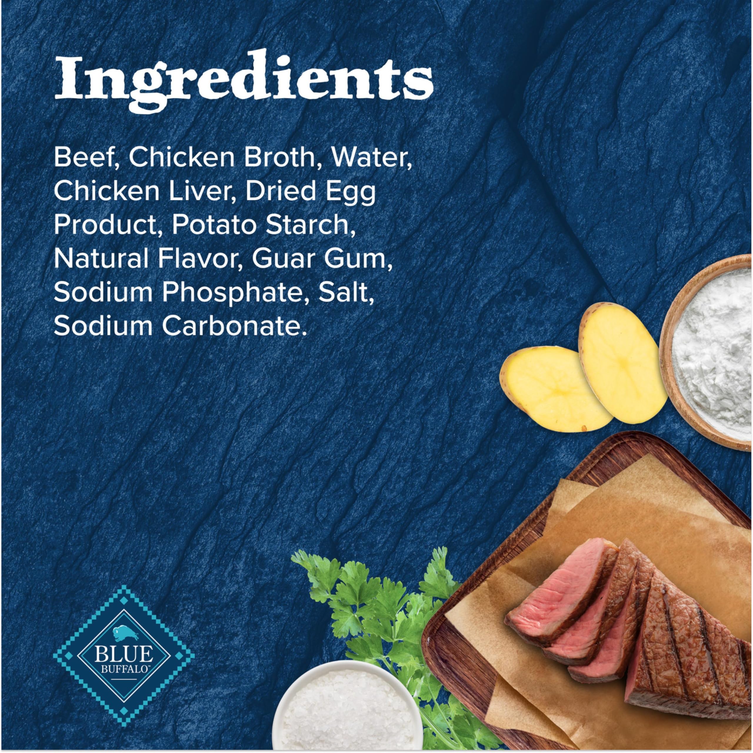 Blue Buffalo Wilderness Trail Toppers: sin subproductos de pollo para una dieta más limpia.