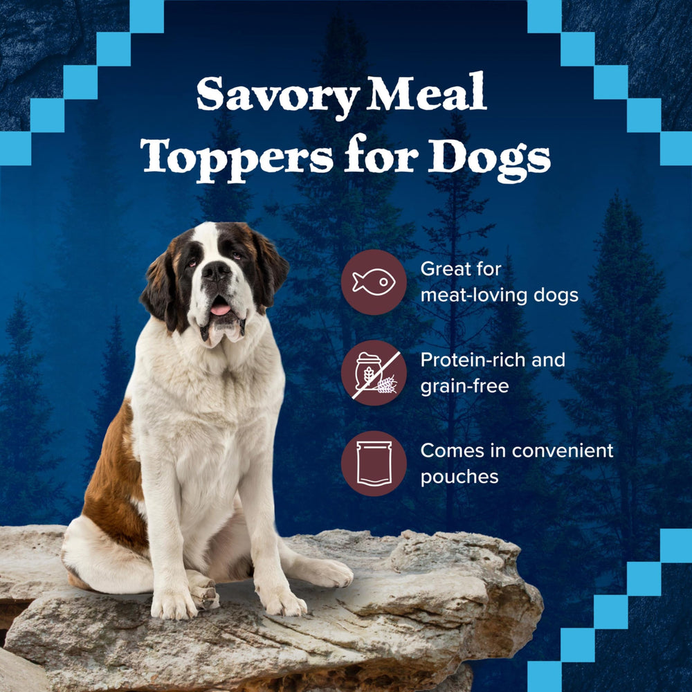 Blue Buffalo Wilderness Trail Toppers: sin cereales ni soja para dieta natural