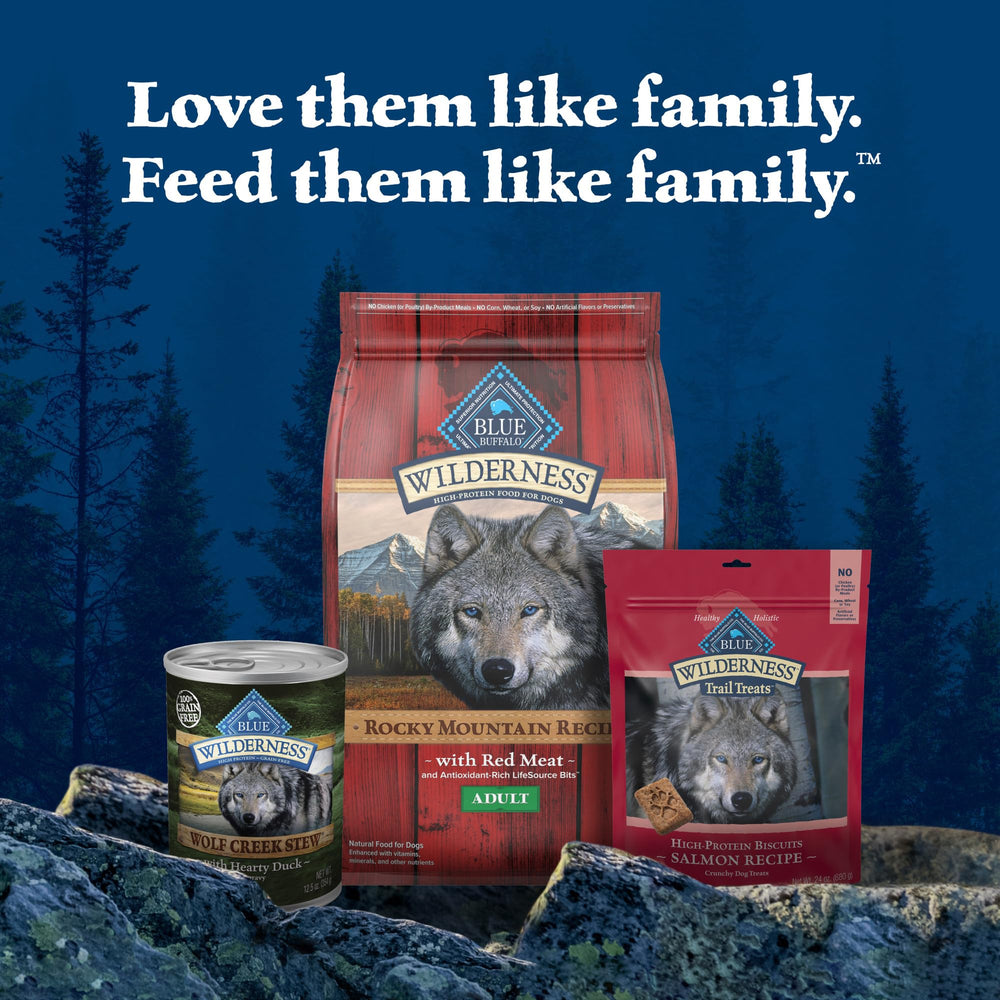 Blue Buffalo Wilderness Wolf Creek Stew: ingredientes naturales que inspiran una alimentación de calidad.