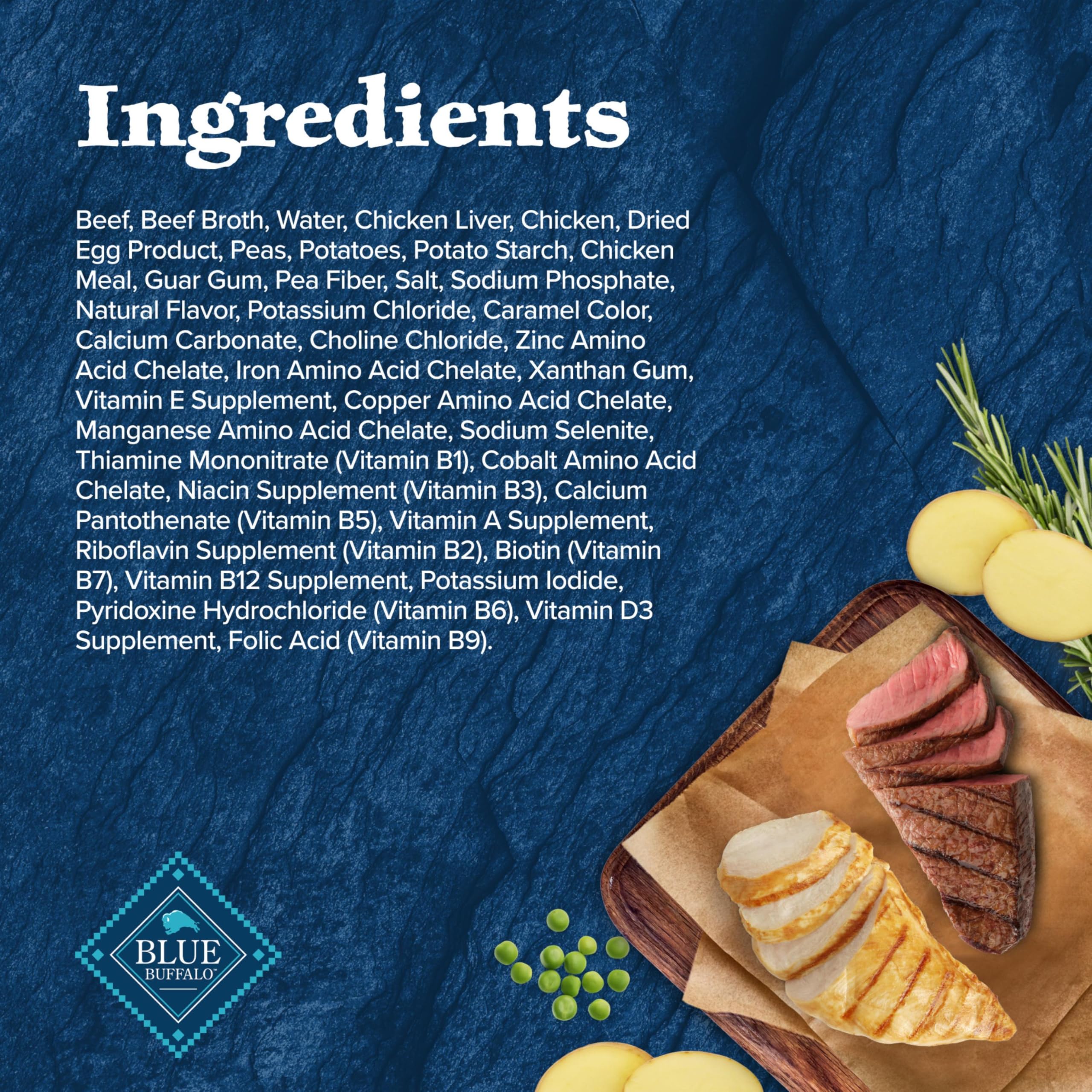Blue Buffalo Wilderness Wolf Creek Stew: enriquecido con vitaminas y minerales para bienestar.