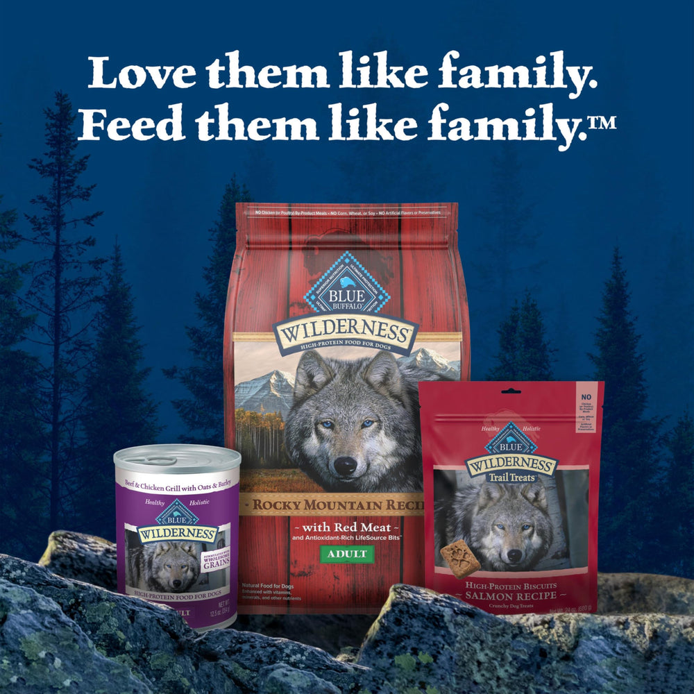 Blue Buffalo Wilderness Wolf Creek Stew: textura densa que agrada a perros selectos.