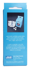 Blue Magic tabletas en uso en cama de agua para sueño cómodo.