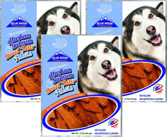 Blue Ridge Naturals filetes de salmón y batatas dulces, tres paquetes, premio sabroso para perros