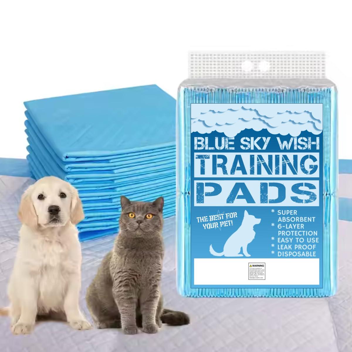 Blue Sky Wish almohadillas-entrenamiento 24x24, ideales para entrenamiento en casa