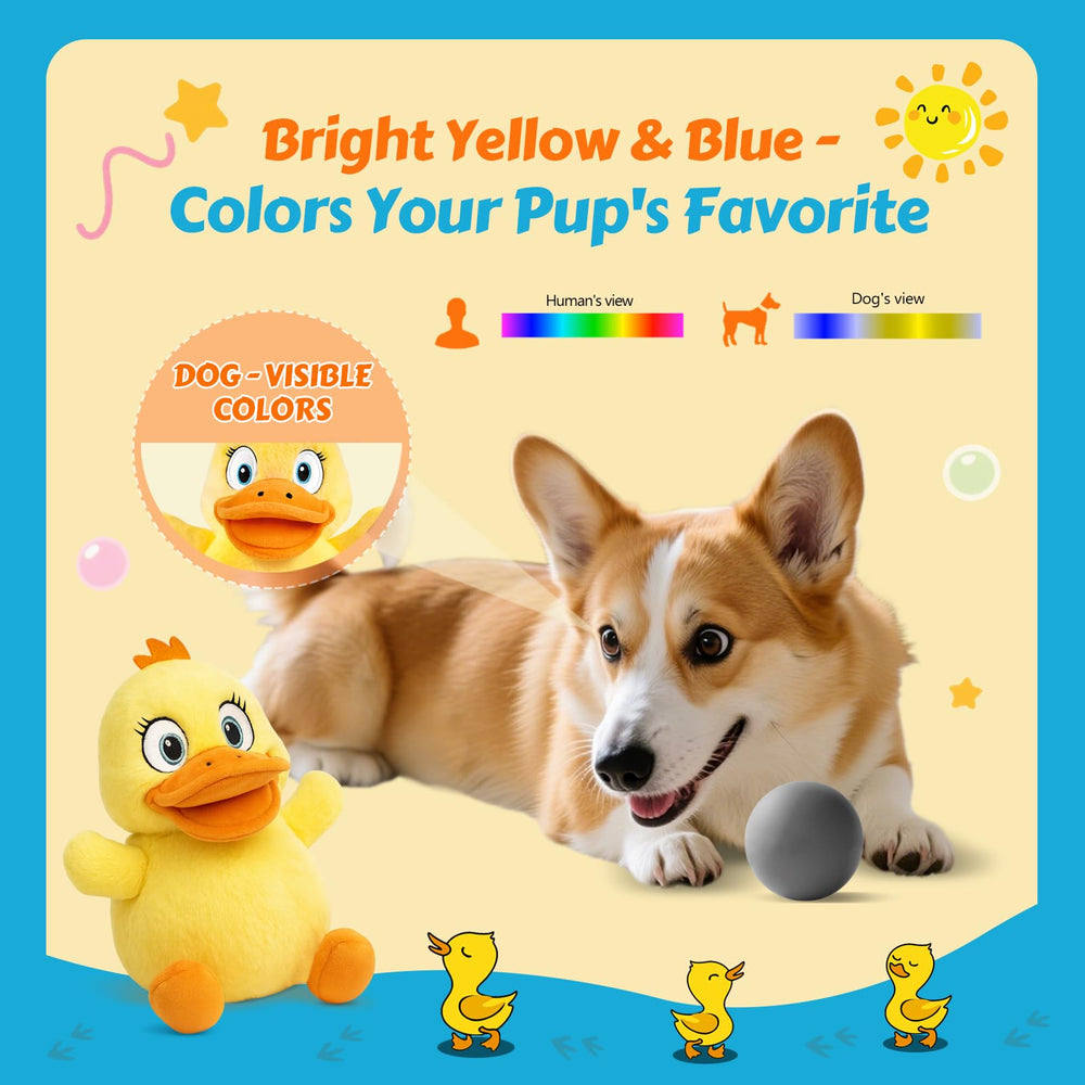 BluPup patito parlante tamaño ocho pulgadas para juego portátil