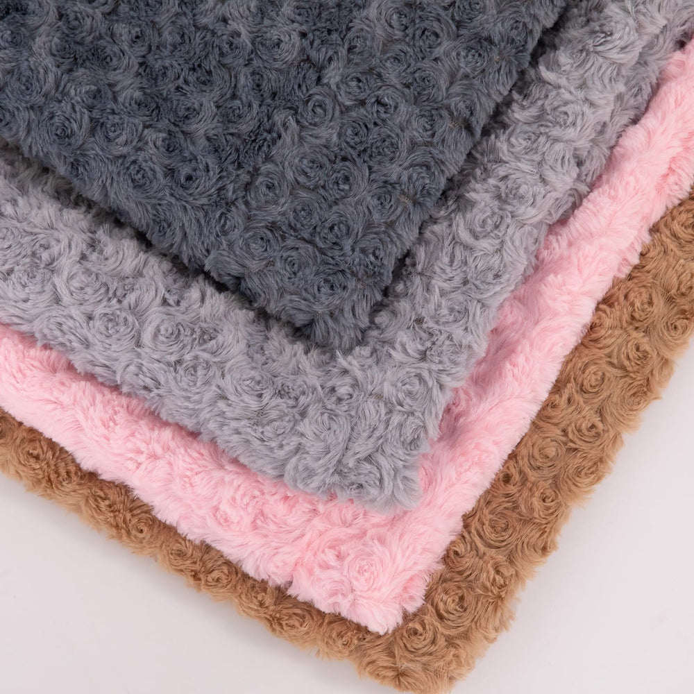 BLVOTKRO funda cama perro disponible en rosa y gris, opción versátil