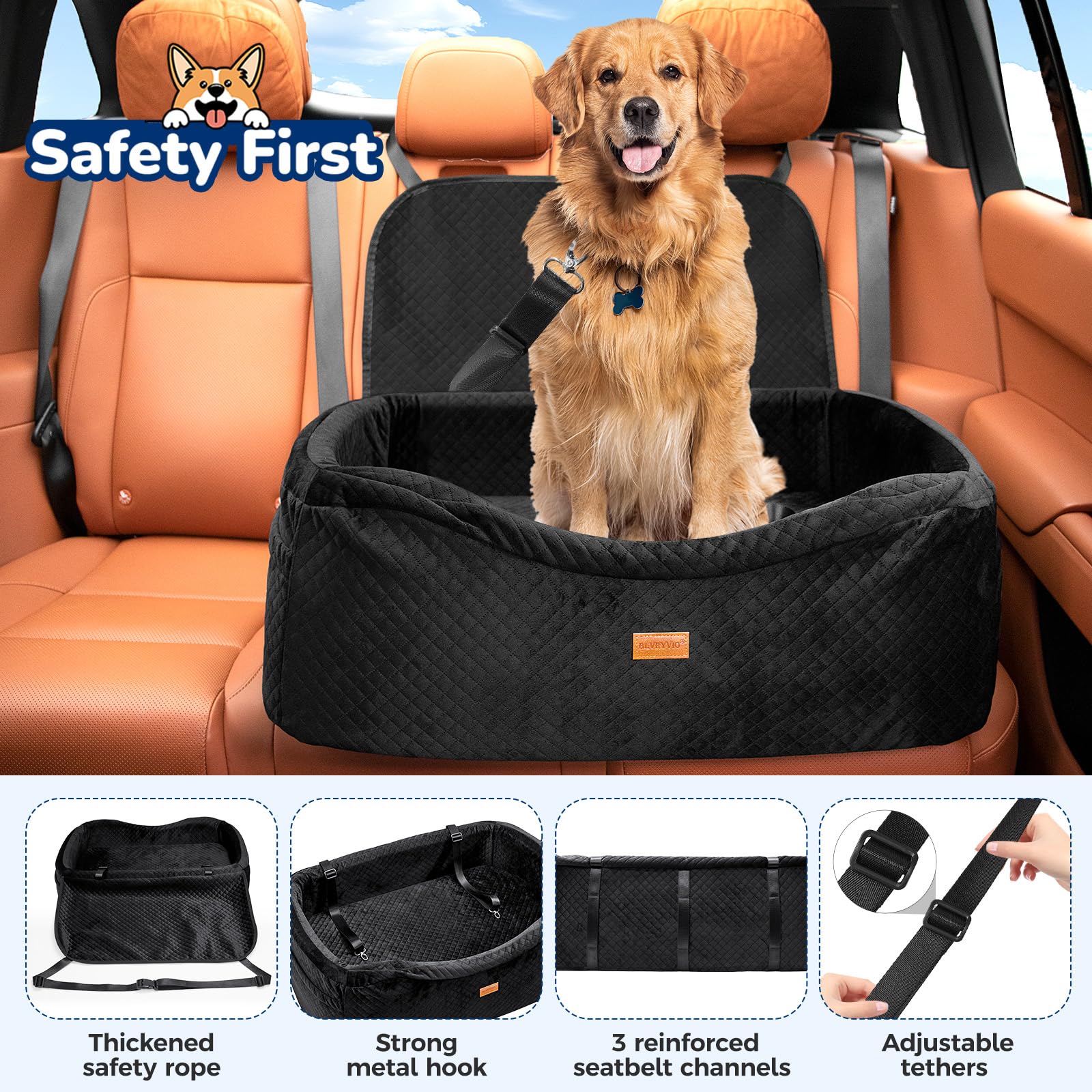 BLVRYVIO: base antideslizante que mantiene el asiento estable.