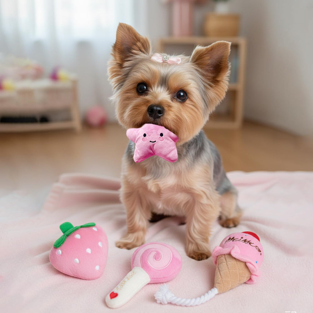 BMLTAQ Juguete ligero para perros pequeños, ideal para cachorros en dentición.