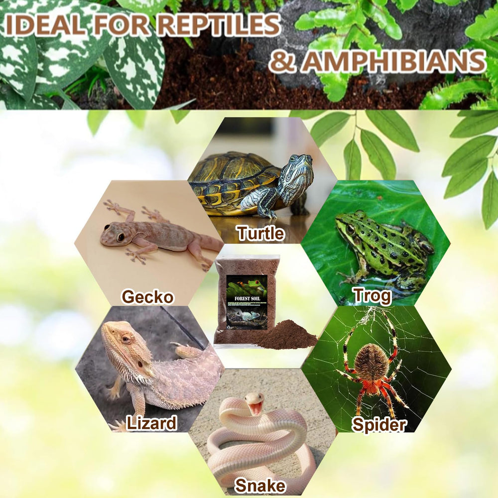 BNOSDM sustrato reptil 3 litros ideal para reptiles