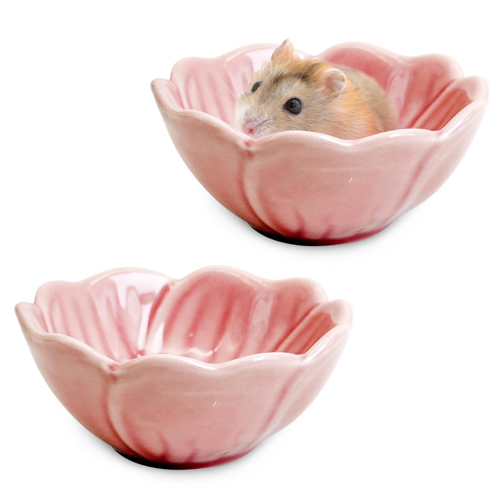 BNOSDM tazón con diseño floral, complemento estético y práctico