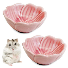 BNOSDM tazón cerámico Flor Rosa Narciso frente, ideal para comida diaria
