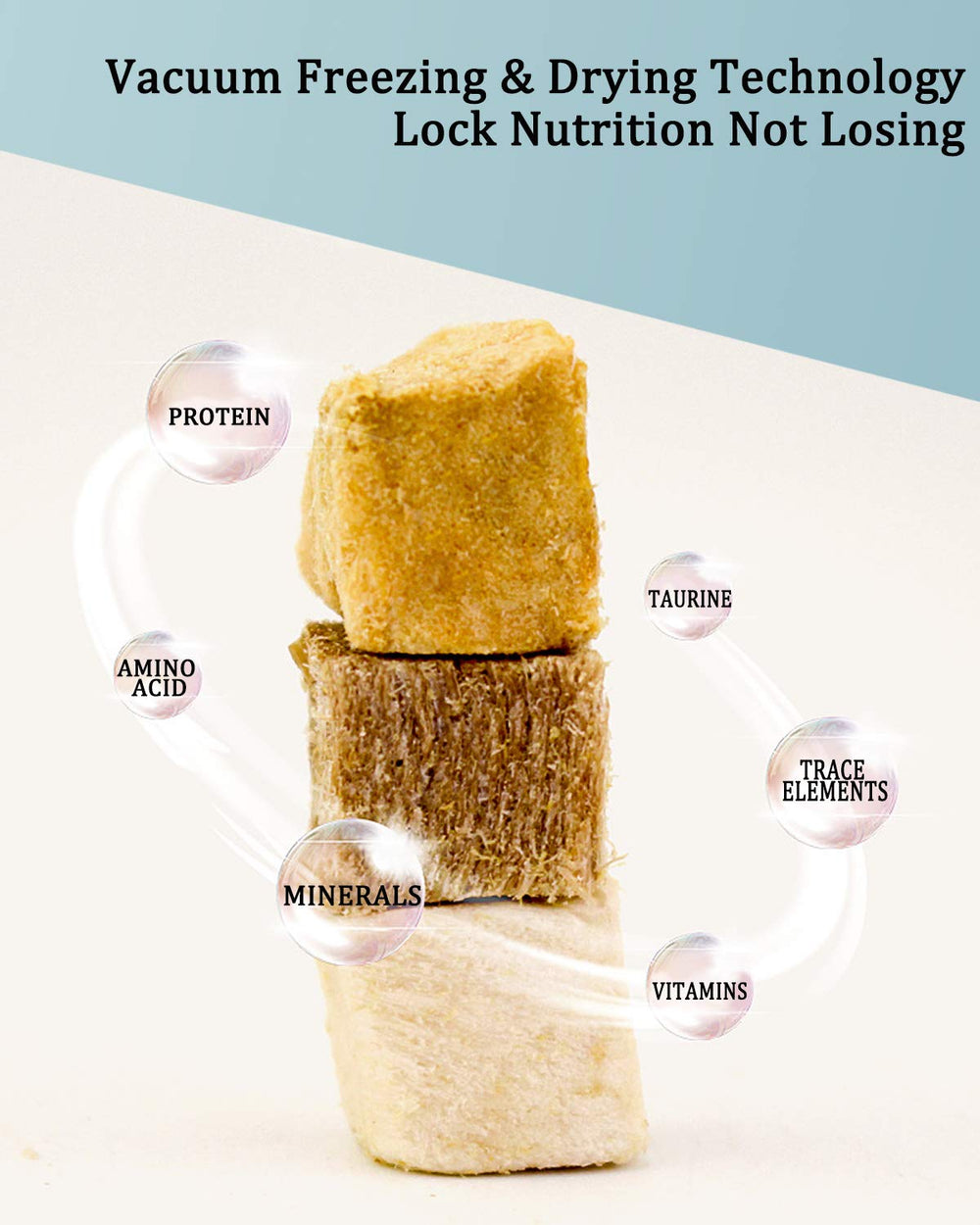 BNYEE 3-in-1 Turtle Food textured crumbs image communicates high protein and balanced nutrition.