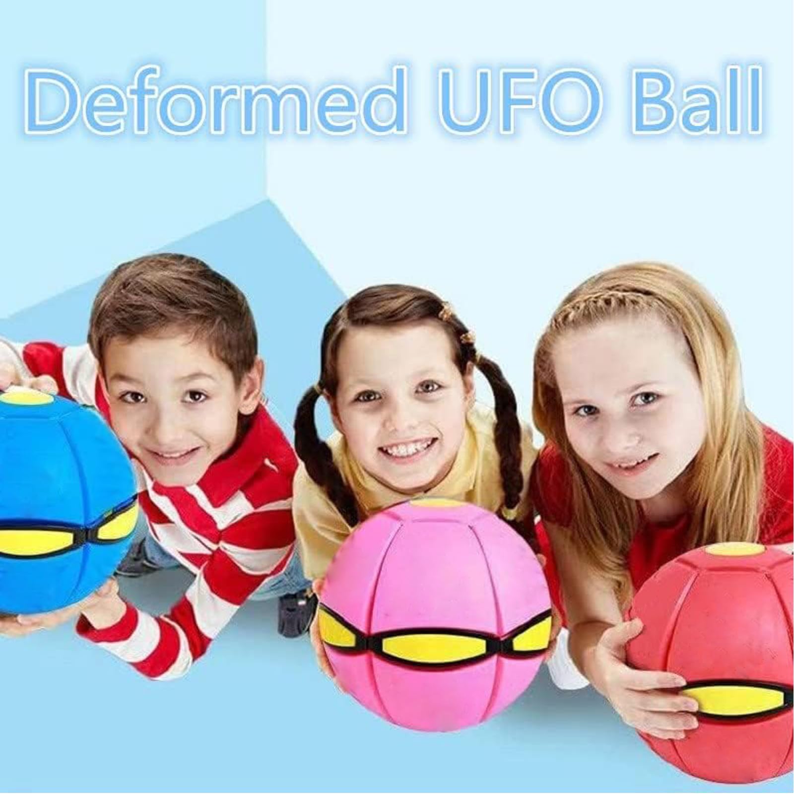 Bobcow UFO Magic Balls, Regalo divertido para niños y mascotas que busca entretenimiento seguro.
