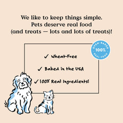 Bocce's Bakery Dailies Ingredientes reales, snack sabroso para tu perro