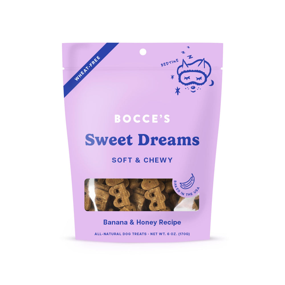 Bocce's Bakery Dailies Sueno Dulce para perros, snack suave para dormir tranquilo