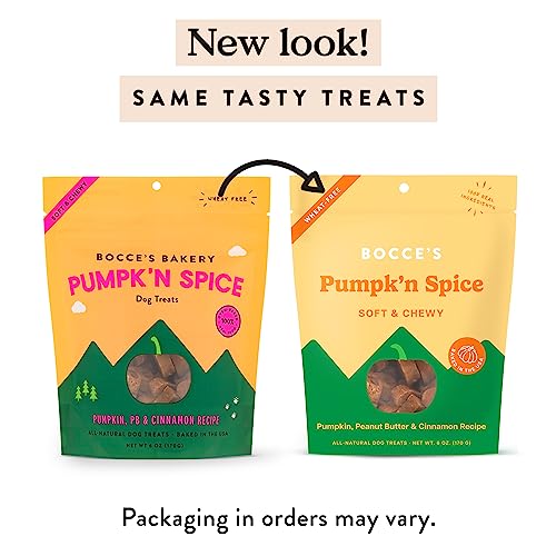 Bocce's Pumpk'n Spice con ingredientes reales para una merienda natural.
