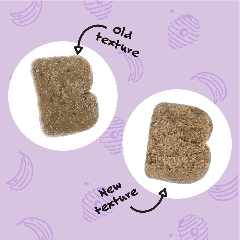 Bocce's Bakery masticables sabor banana miel, sabor agradable para perros