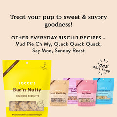 Bocce's Bakery biscitos sin trigo para perros con sensibilidad alimentaria.