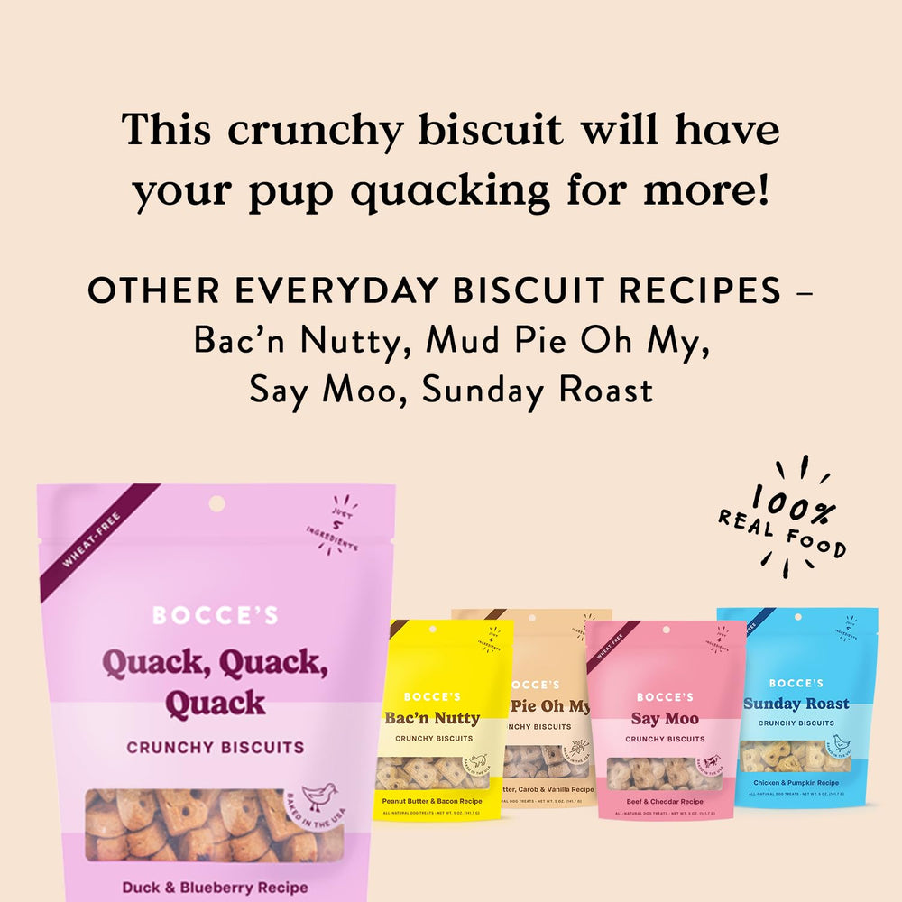 Bocce's Bakery textura crujiente: snack ideal para premiar.