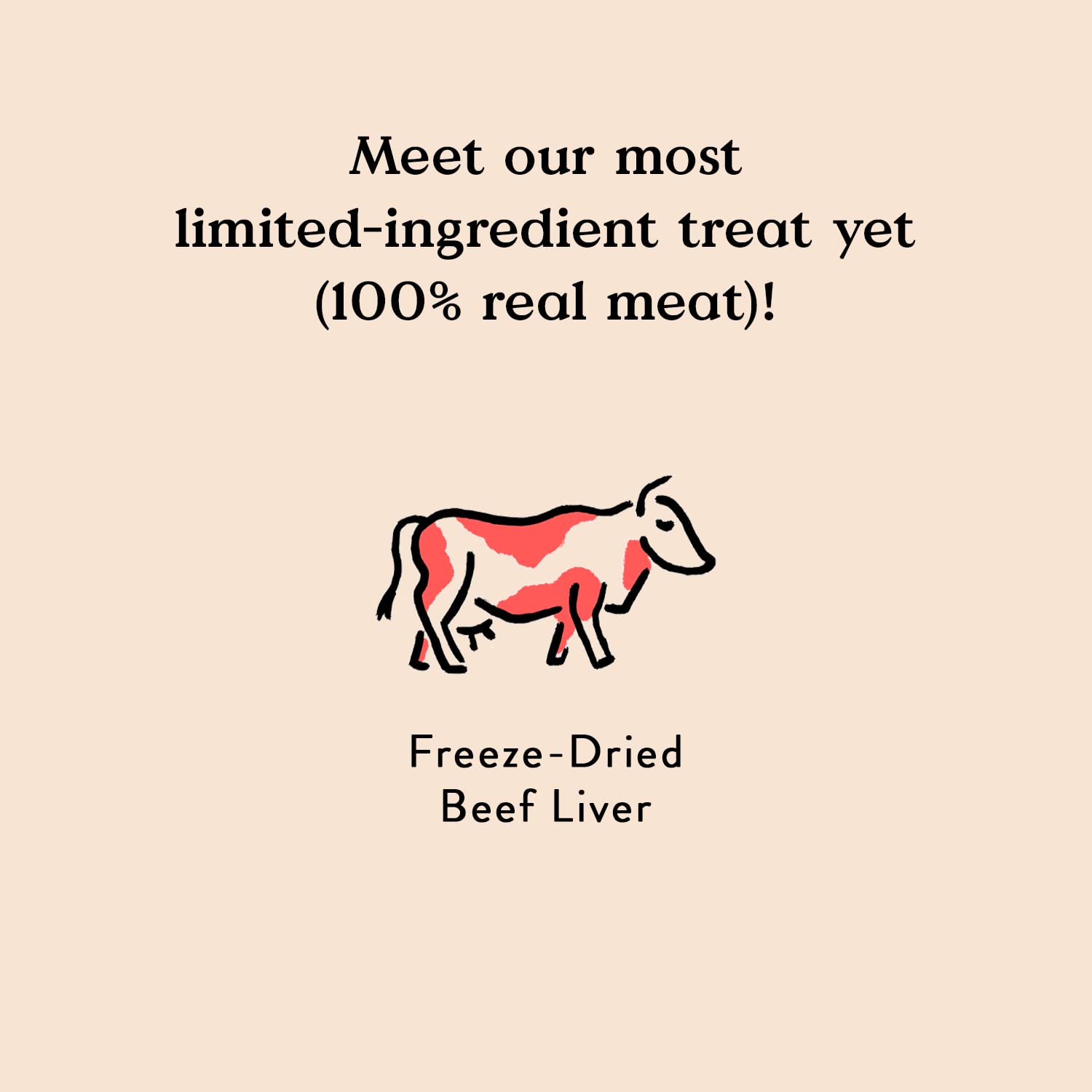 Golosinas Bocce’s con ingrediente unico, hígado de res real para premiar.