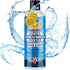 Bodhi Dog aditivo agua dental mentolada para aliento más fresco en perros
