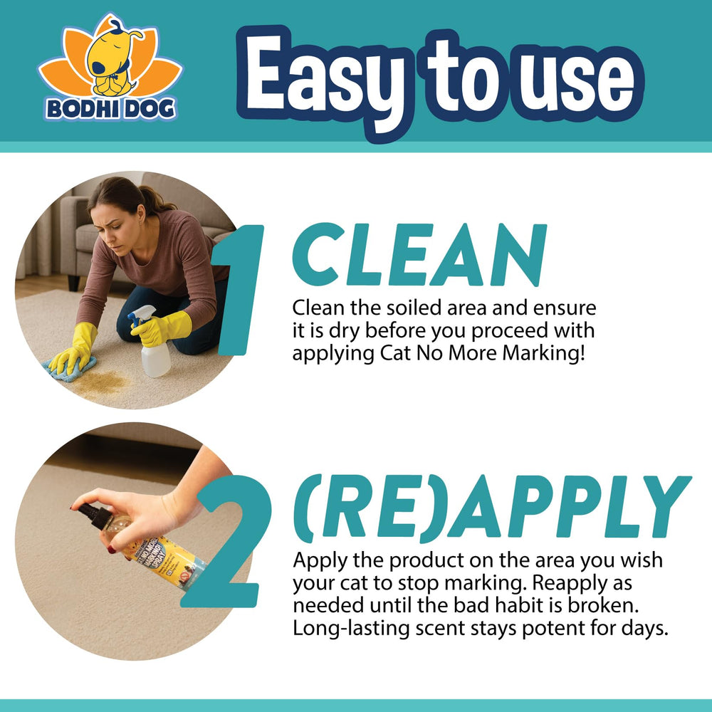 Bodhi Dog Cat No More Marking Spray – aplicación en telas y muebles