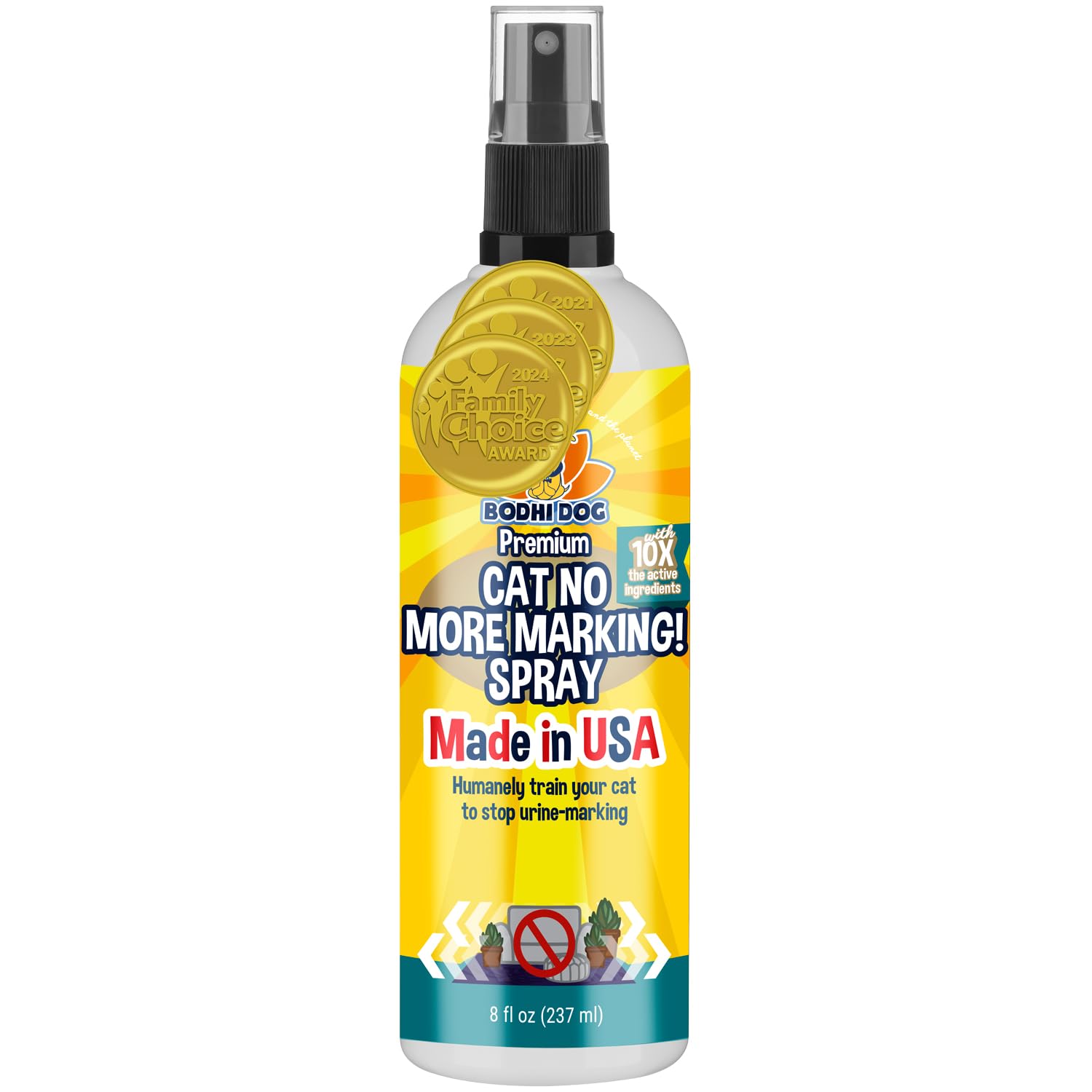 Bodhi Dog Cat No More Marking Spray – botella: disuade marcaje y olores