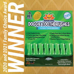 Bodhi Dog cepillo dedo silicona suave facilita limpieza de dientes y encías