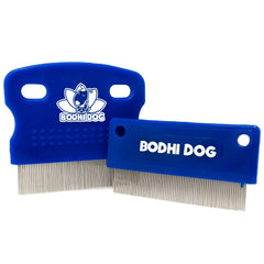 Mango ergonómico de Bodhi Dog ofrece agarre cómodo durante el cepillado.
