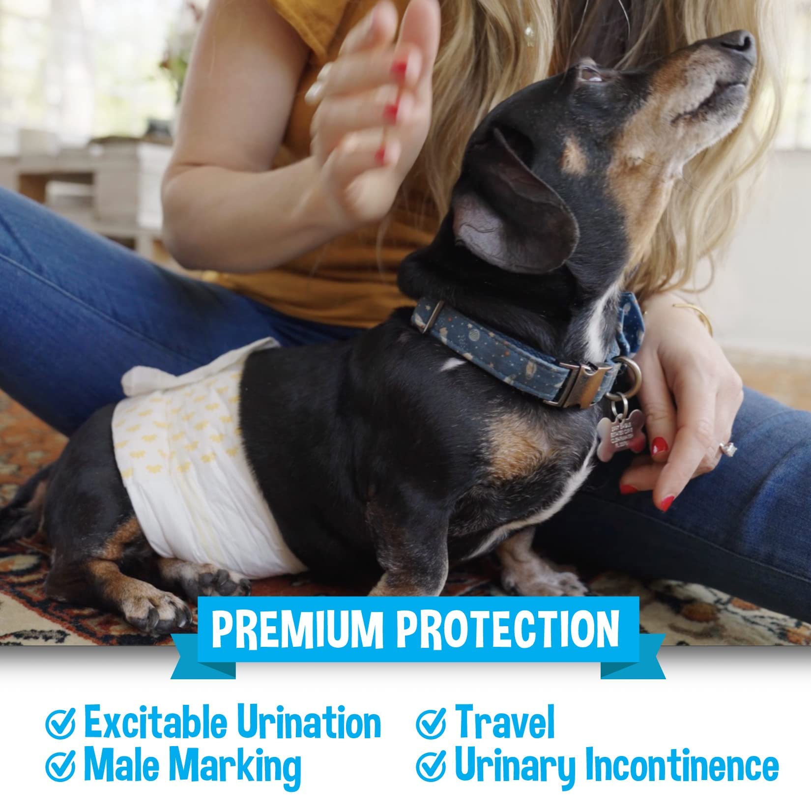Pañales Bodhi Dog con protección a prueba de fugas para evitar derrames.