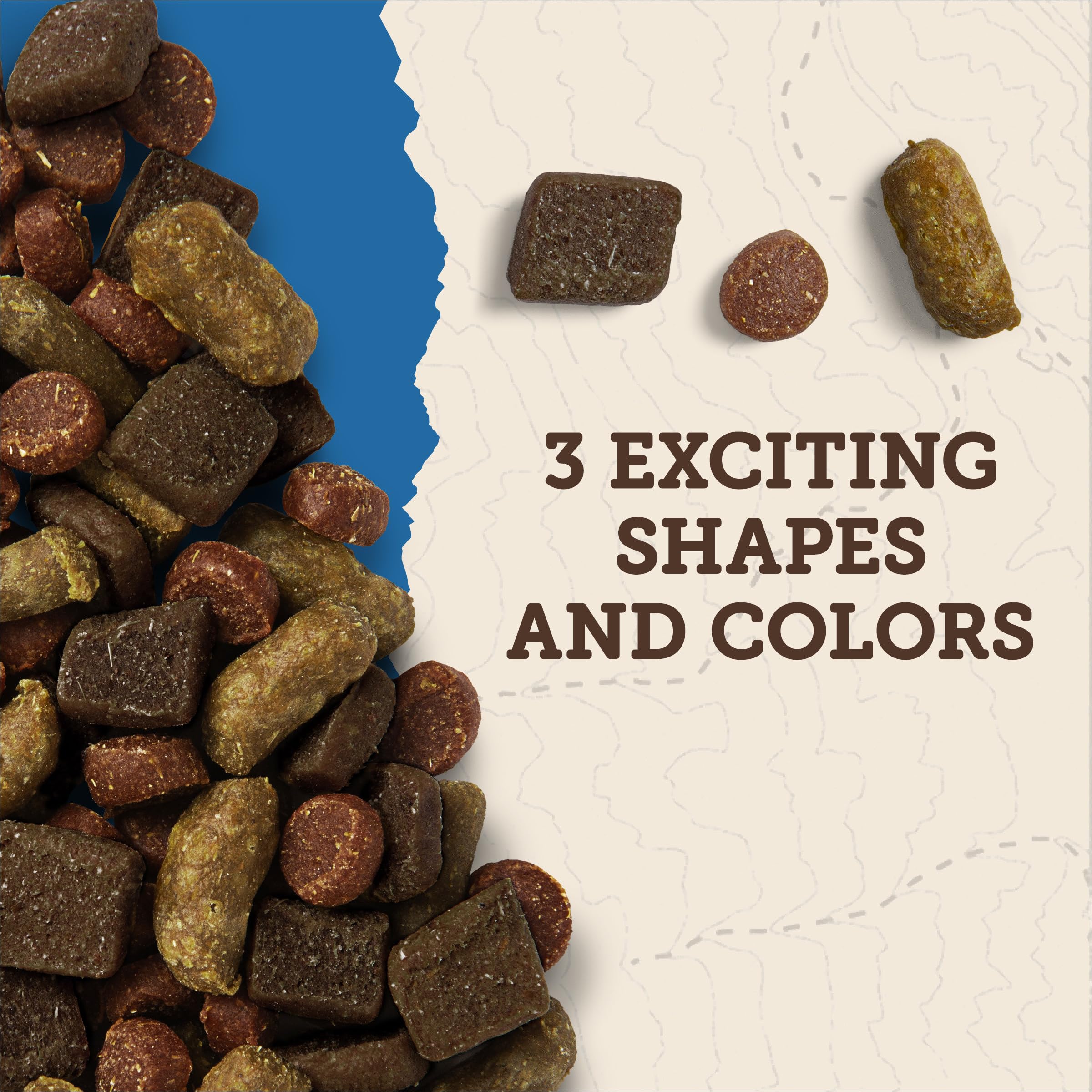 Bolsa con cierre hermético de Zuke’s Trail Mix para paseos y salidas.