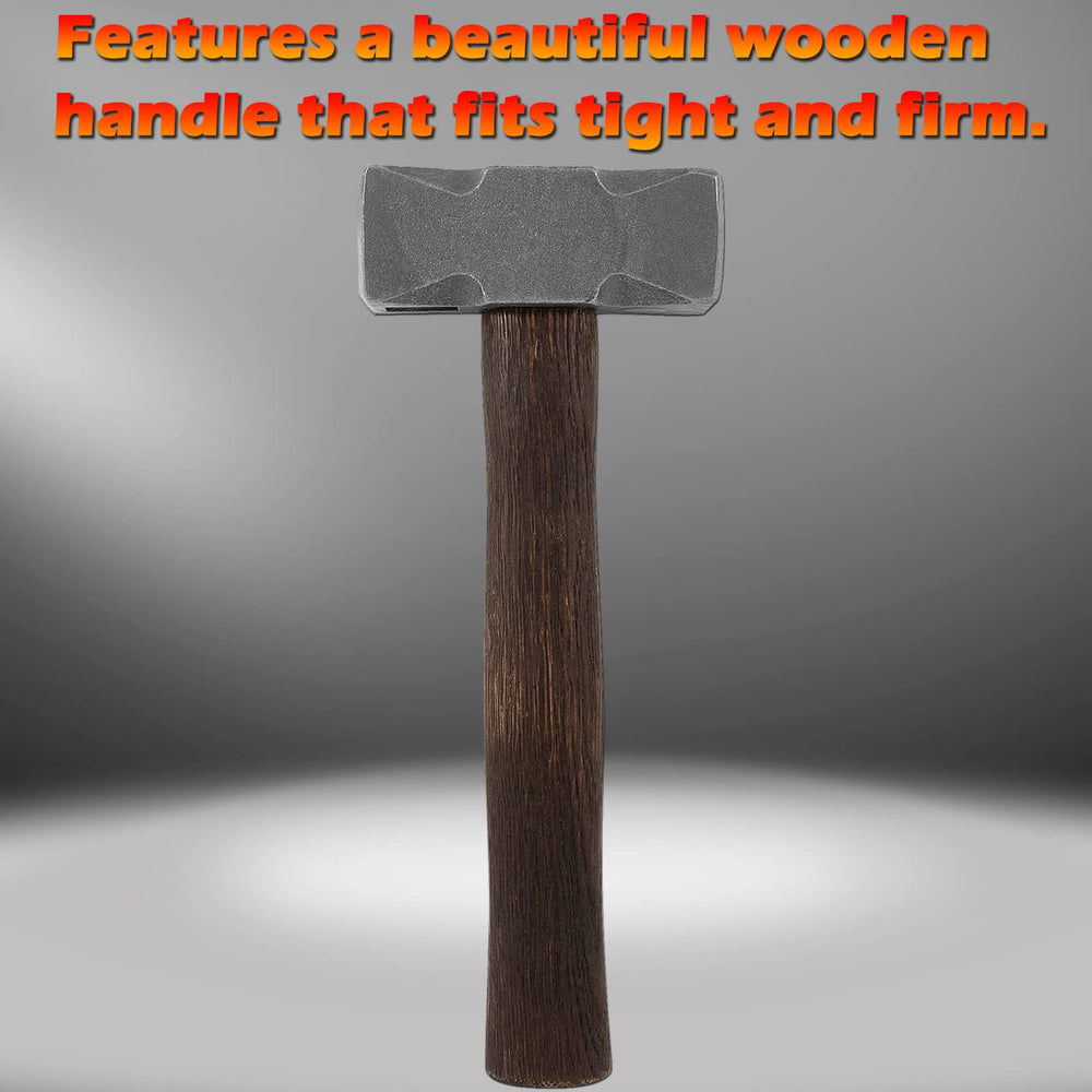 Bonbo mango de madera resistente para sesiones largas de forja