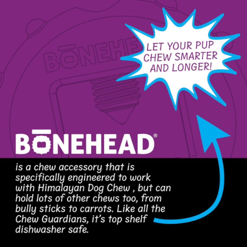 Bonehead: compatible con premios y palitos de carne para perros.