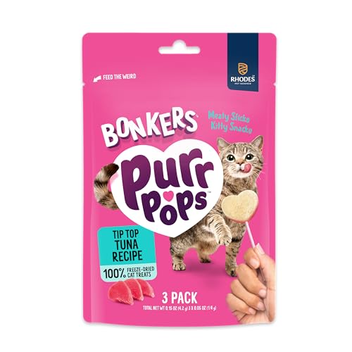 Bonkers Purrpops pack 13x45: opción de snack para entrenamiento inteligente.