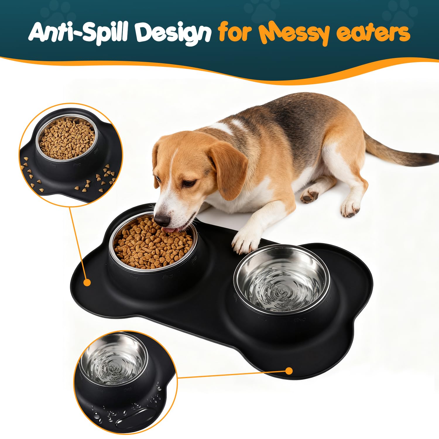 Bonve Pet: tazones aptos para lavavajillas para una limpieza rápida.