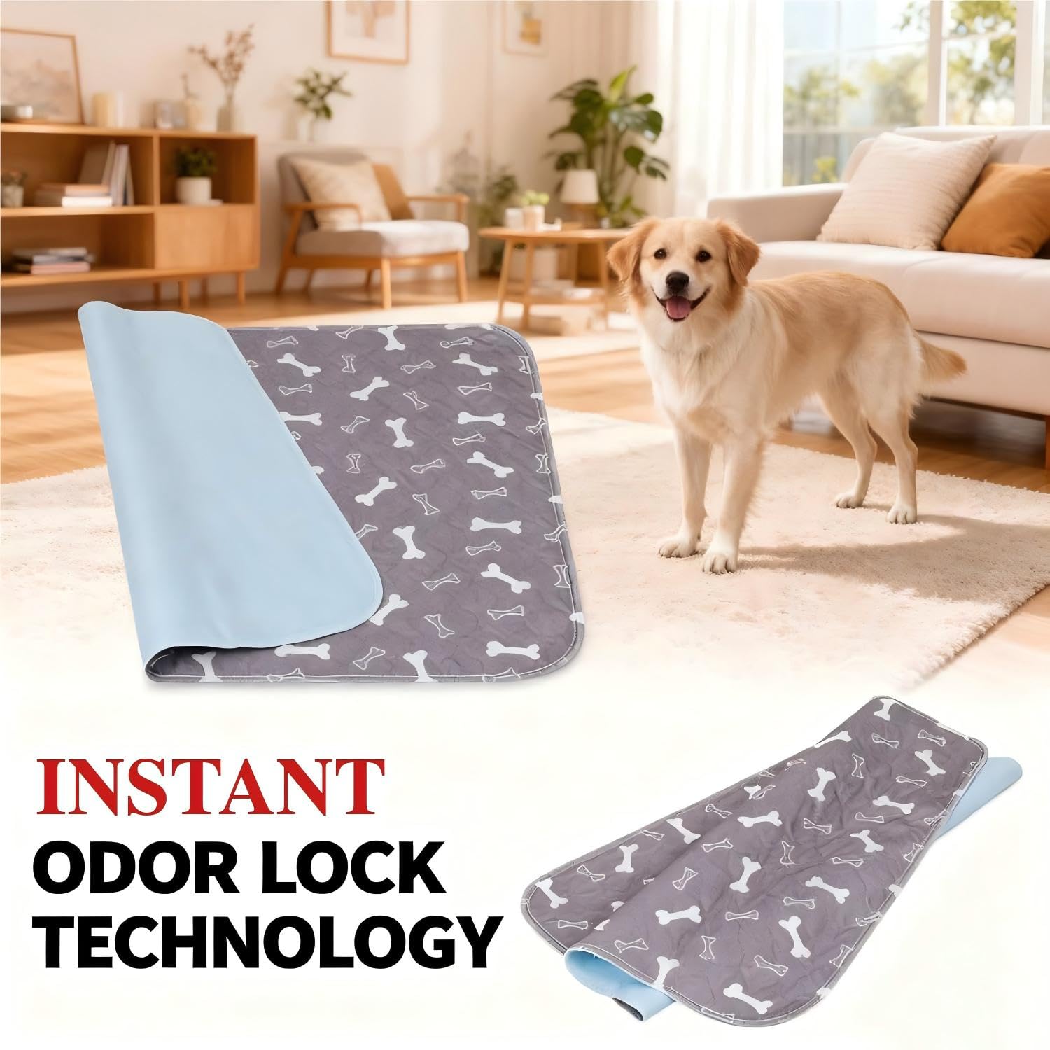 Tapete lavable Boryaowang para perros y gatos con feromonas.