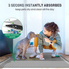 Boscute Pads absorben en 3 segundos, superficie seca y menos salpicaduras