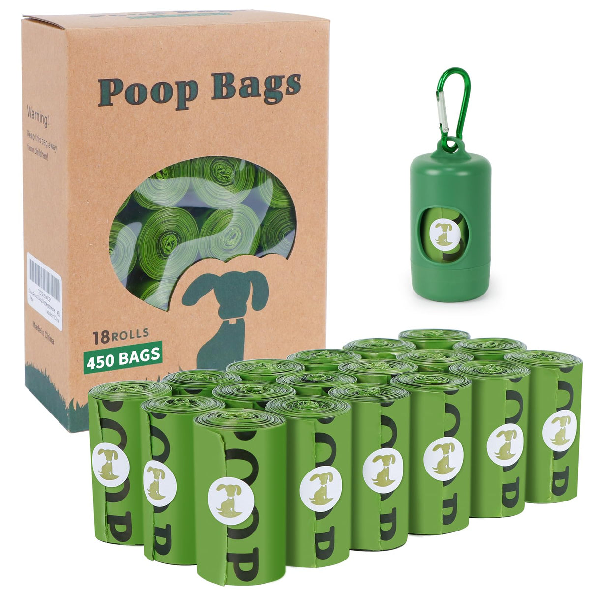 Botewo bolsas biodegradables para excrementos caninos con fragancia, ideales para paseos.