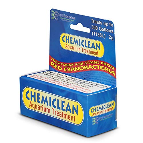 Boyd Chemiclean 2g ayuda a limpiar distintas cianobacterias en acuarios