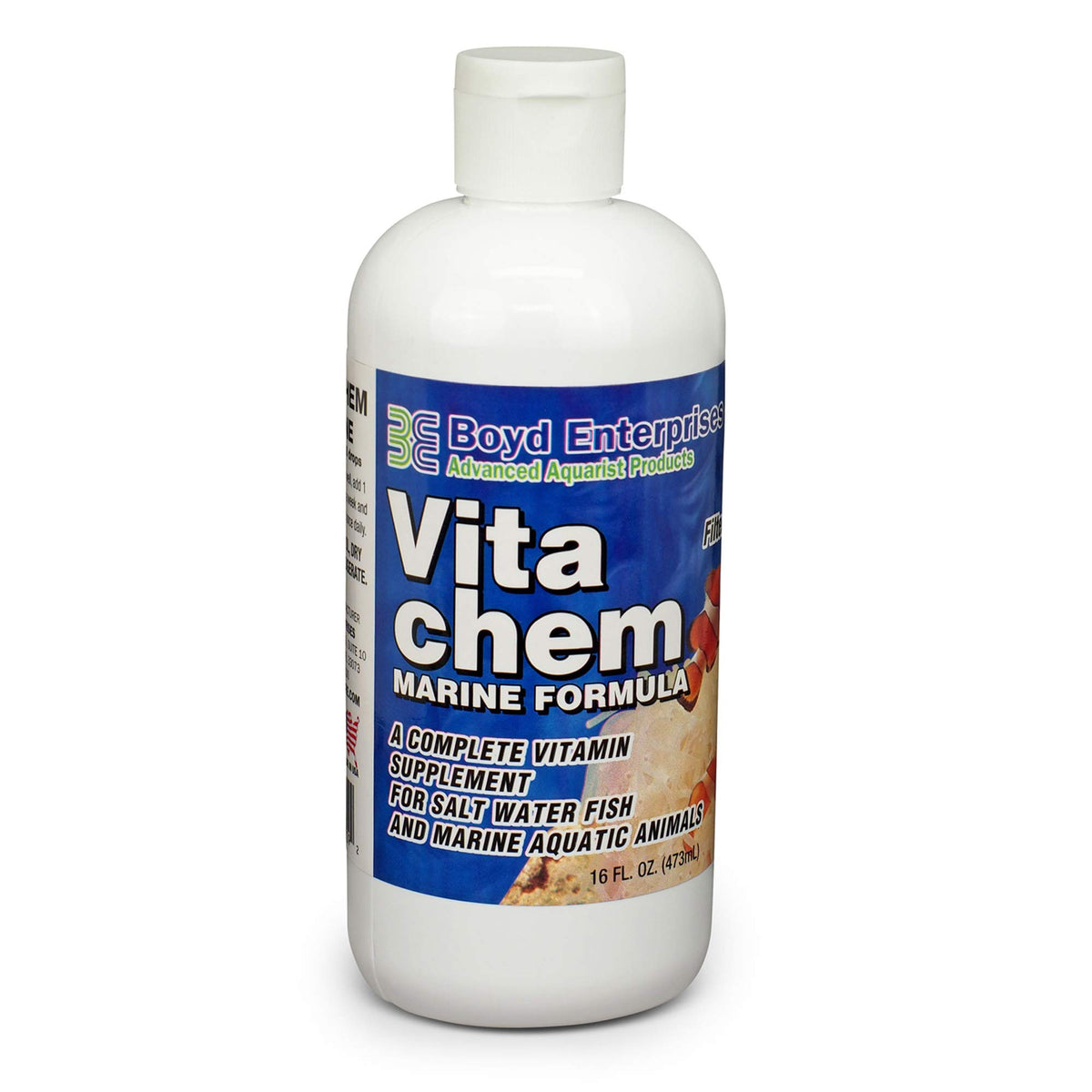 Vitachem Boyd Enterprises, botella de 16 onzas, suplemento vitamínico para acuarios.