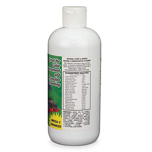 Vitachem Boyd Enterprises, colores naturales intensificados, mejora la apariencia de peces y tortugas.