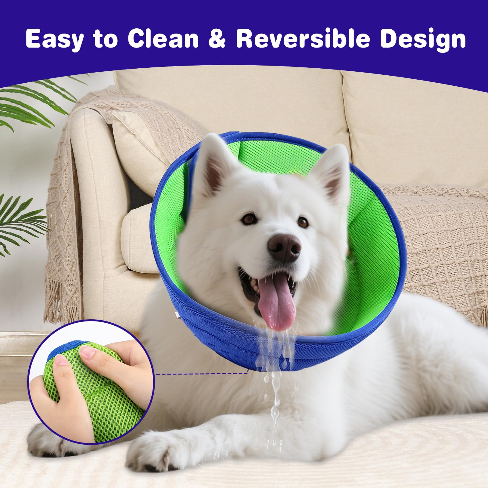 BQFLY ajuste para todo tipo de mascotas: compatible con varias tallas.