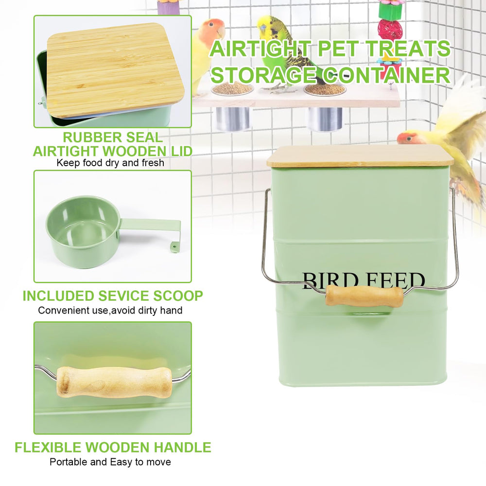 Brabtod tapa de madera mantiene frescura y olores controlados.