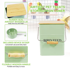 Brabtod tapa de madera mantiene frescura y olores controlados.