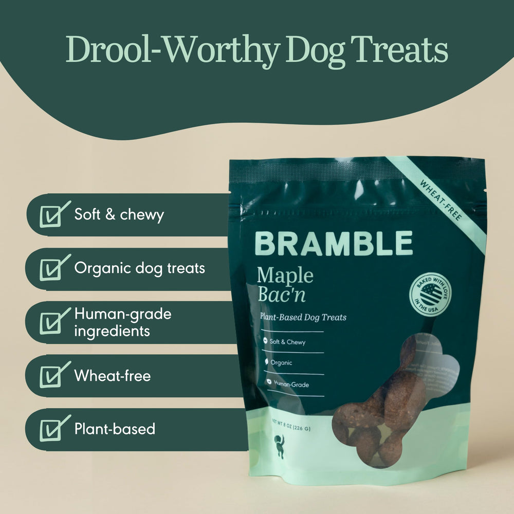 BRAMBLE Galletas suaves para perros, perfecto premio diario.